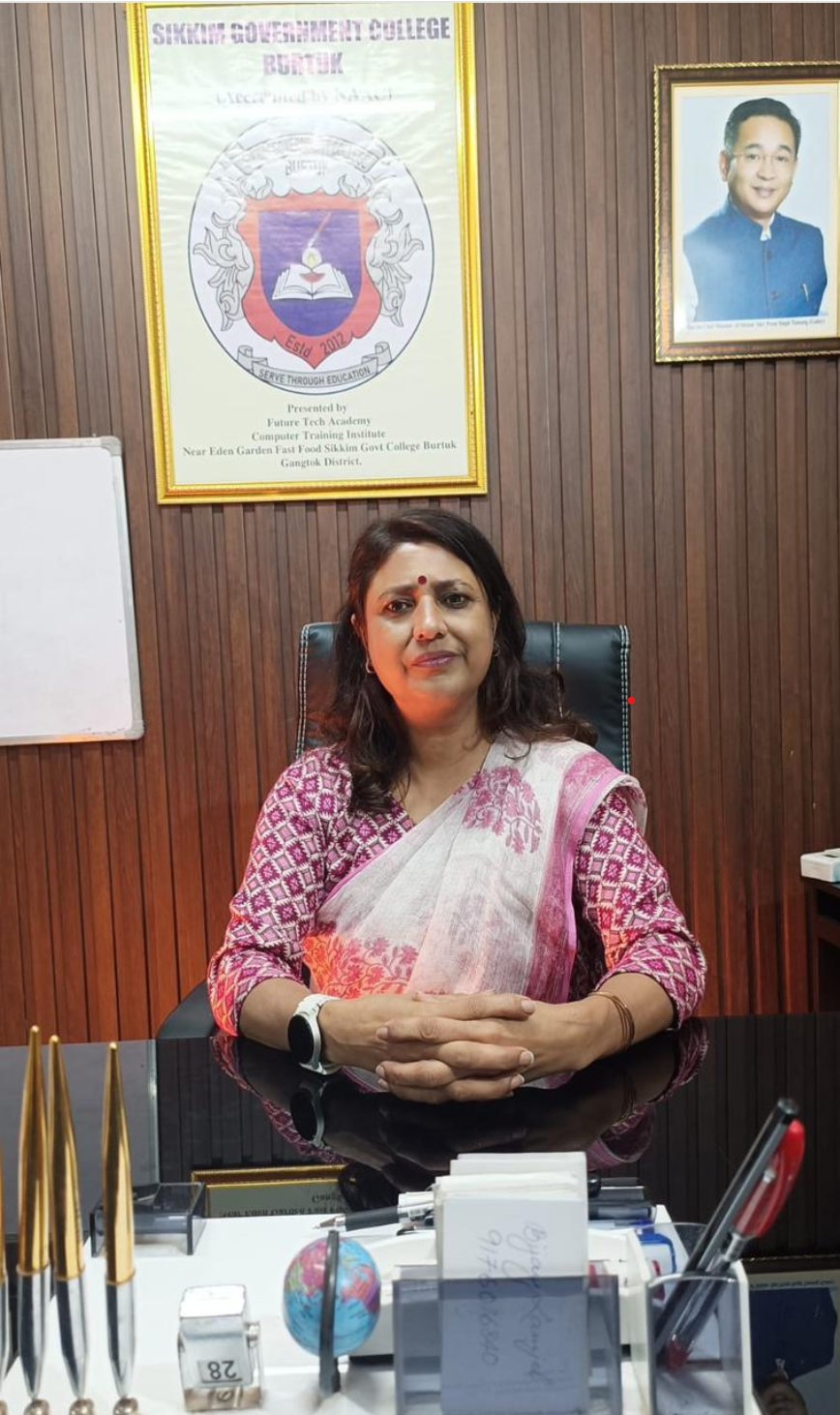 Prof. (Dr) Sunita Kharel — Principal, SGC Burtuk
